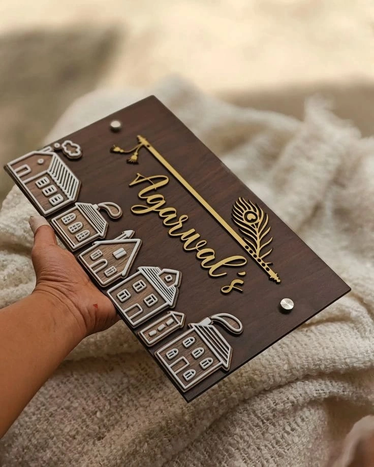Custom Wooden Name Boards