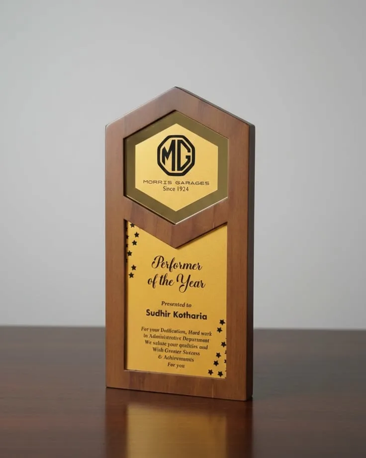 Custom Corporate Award Trophy in Trivandrum